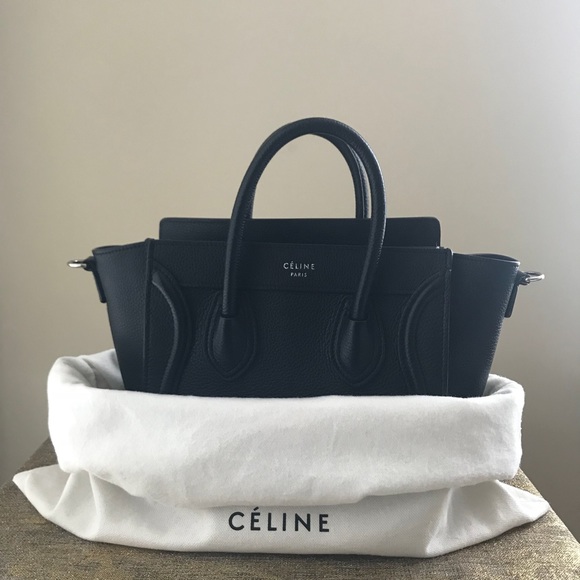 Classic Celine Nano in Black with Silver Hardware! - Picture 3 of 7
